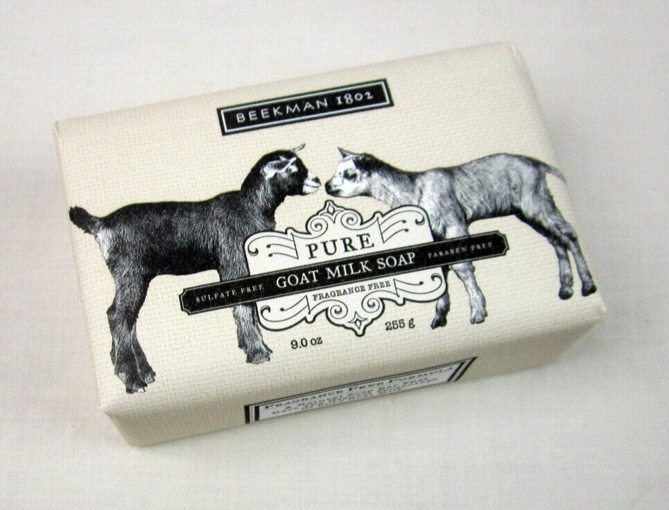 Beekman 1802 Pure Goat Milk Bar Soap- fragrance free