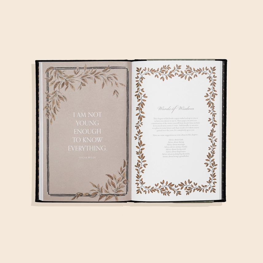 Grandpa's Story: A Memory & Keepsake Journal - Image 2