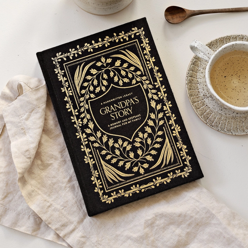 Grandpa's Story: A Memory & Keepsake Journal - Image 3