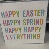 Happy Easter, Happy Everything Block