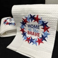 Home of the Brave Towel C&F Home