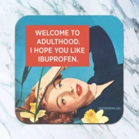 High Cotton Neoprene Coaster: