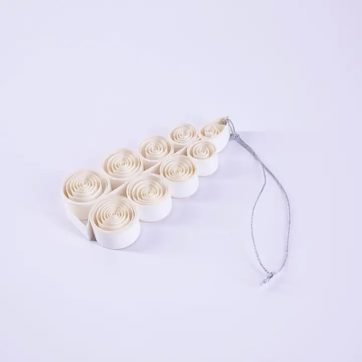 Quilling Christmas Tree "Juletre" Ornament - Image 4
