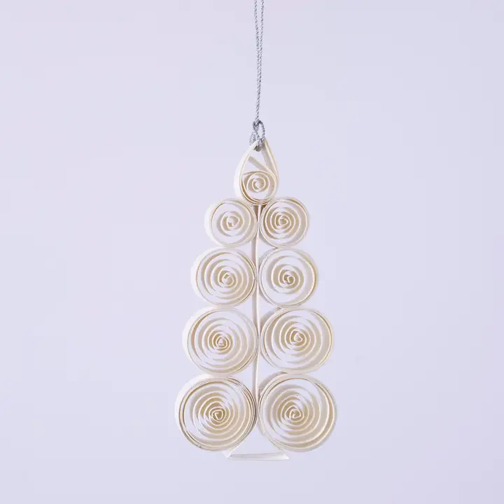 Quilling Christmas Tree "Juletre" Ornament - Image 3