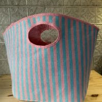 Lolita Tote- Pink & Blue