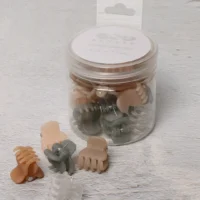 Banded- Mini Claw Clips 25pk