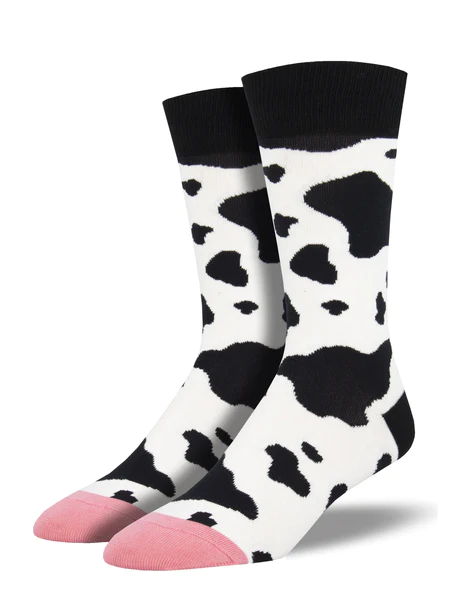 SockSmith "Fun Prints" Cotton Crew Socks (big size)
