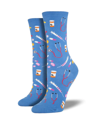 SockSmith "Hobbies & Careers" Cotton Crew Socks (midsize)