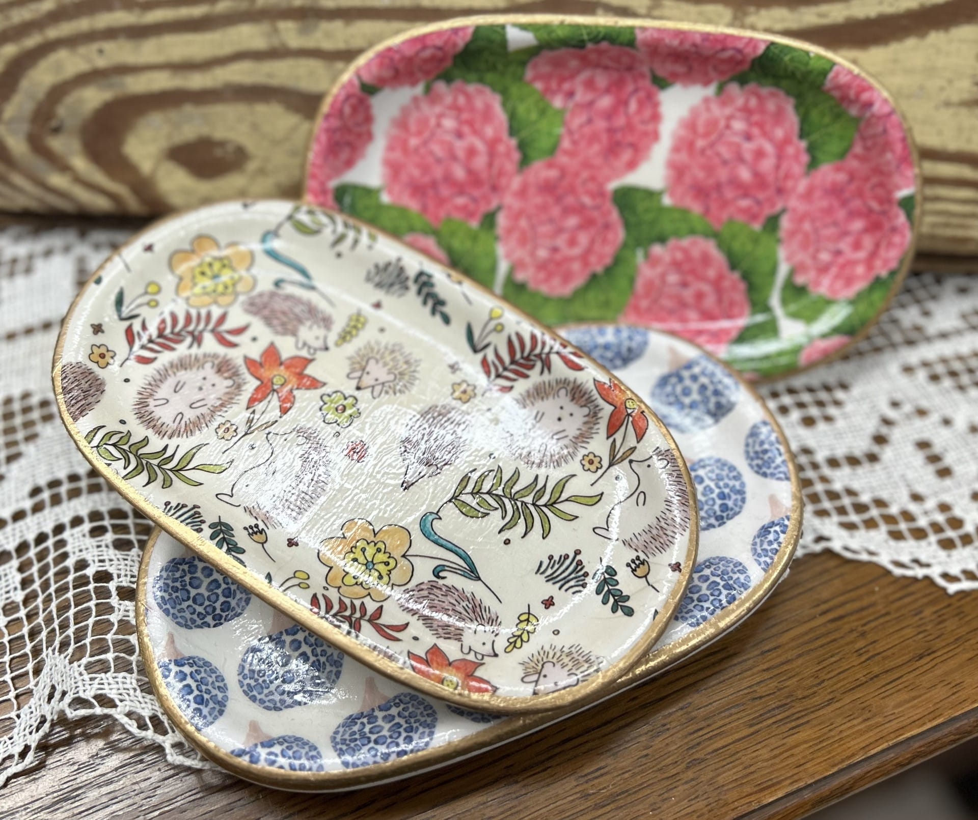 Mechelle Allen Decoupage Jewelry Tray