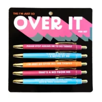 Over It Pen Set by Fun Club