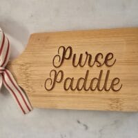 "Purse Paddle" mini board