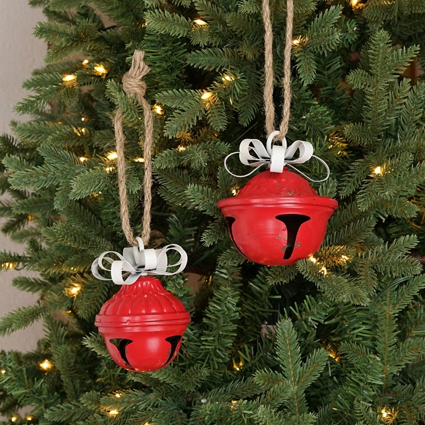 Vintage Red Nutshell Bell - Image 3