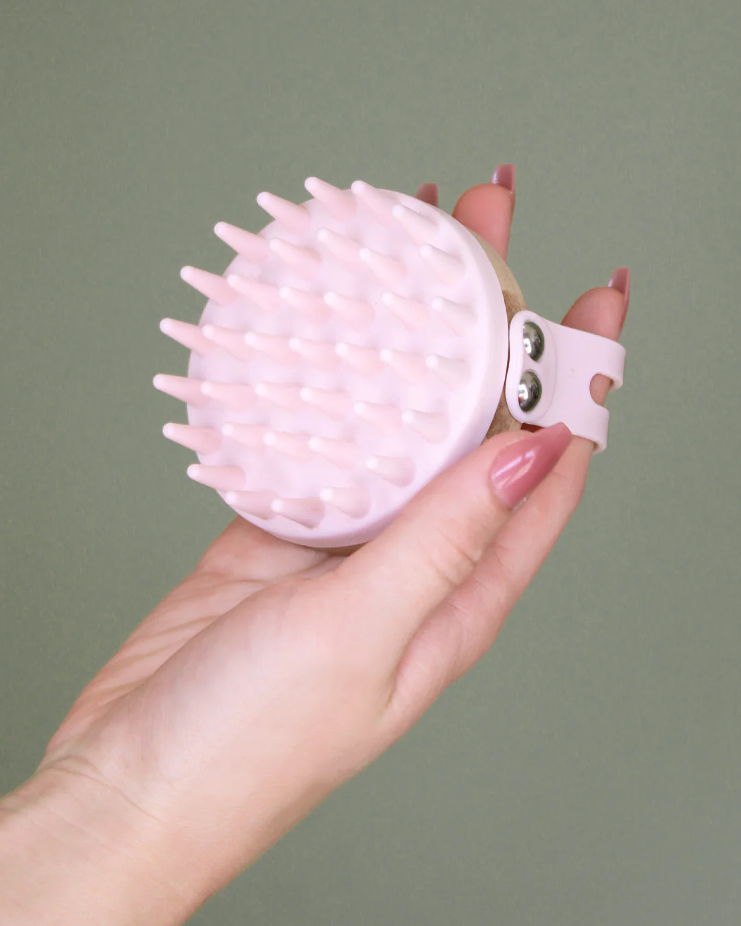 Banded- Bamboo Eco Scalp Massager - Image 2