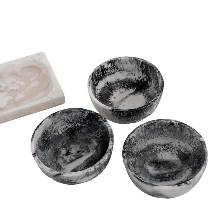 Lucente Appetizer Serving Tray & Bowl Trio - Image 3