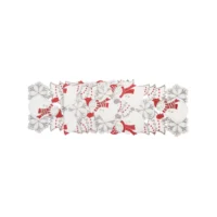 C&F Home Snowmen Runner