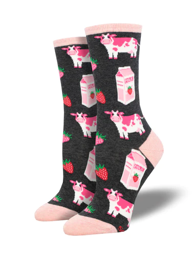 SockSmith "Cheeky" Cotton Crew Socks (midsize)