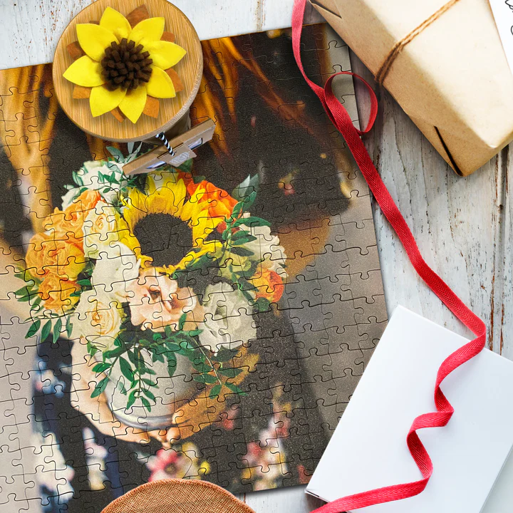 I Go to Pieces- Wooden Puzzle: Summer Bouquet - Image 2