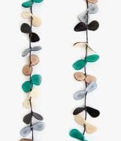 Organic Tagua Slice Necklace