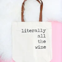 Wine Tote Bag