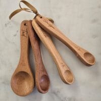 Wooden Country Measuring Spoon Set