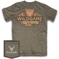 Fieldstone Tee: Wildgame Camo Logo/