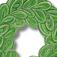 Green Wreath Mini
