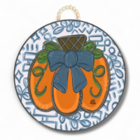 Pumpkin Door Hanger
