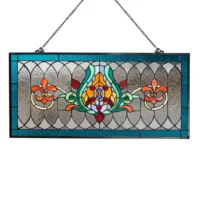 "Oakley Pub Window" Stained Glass Panel