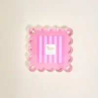 Scalloped Square Acrylic Frame by The Darling Effect