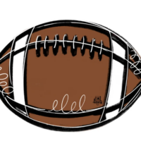 DK Designs Football Mini