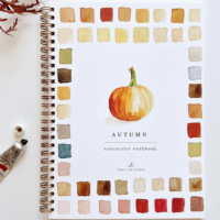 Water Color Workbook: Autumn