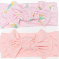 Goosies Headband Bow Set: Fancy Tulips