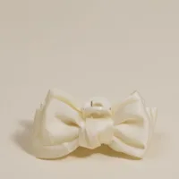 Mini Satin Bow Claw Clip