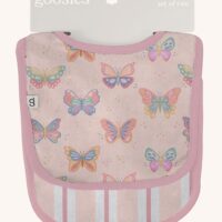 Goosies Bib Set: Butterfly Bliss