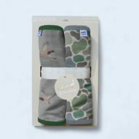 Goosies Burp Cloth Set: Mallard Drake