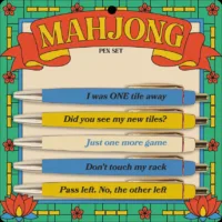 Mahjong pen set by Fun Club